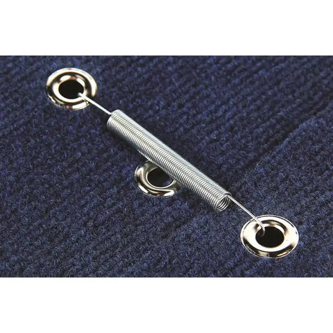 Camco 42924 Entry Step Rug Wrap Around Hook and Spring 18 Inch Width Blue Carpet
