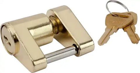 SEA DOG 751030-1 BRASS PLATED ZINC COUPLER LOCK
