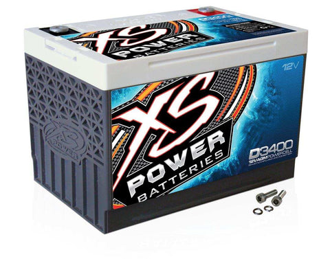XS BATTERIES D3400 12V BCI GROUP 34 AGM 3300