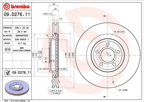 DISC BRAKE ROTOR