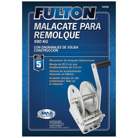 FULTON 142103 WINCH 1300 LBS. SINGLE-SPEED