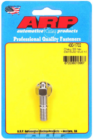 ARP Auto Racing 430-1702 Distributor Clamp Stud For Use With Chevy Hex Style Head T
