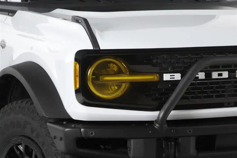 GT STYLING GT2160Y HEADLIGHT COVER KIT 4 PIECE TRANS