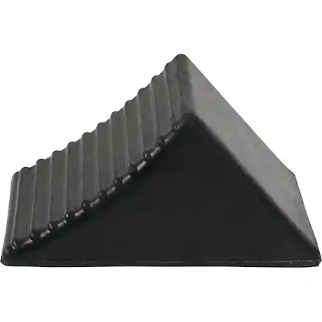 Buyers Products WC1467A Wheel Chock Black Rubber Single 5 Inch Height