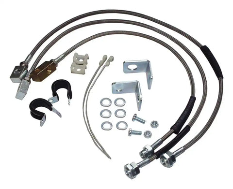 CROWN AUTO RT31015 STAINLESS STEEL BRAKE HOS