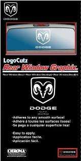 RAM WINDOW DECAL 11X12