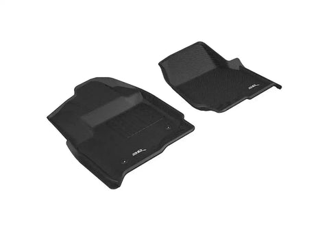 3D MATS/U-AC L1FR10711509 3D KAGU FLOOR MAT 1ST ROW BLACK