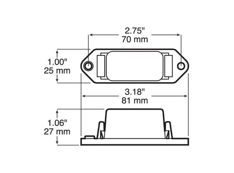 MINI CLEARANCE LIGHT AMBE