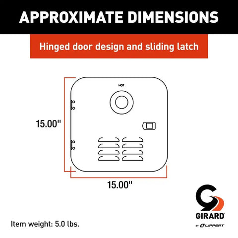DOOR KIT-SMALL- WHITE 2GWHD