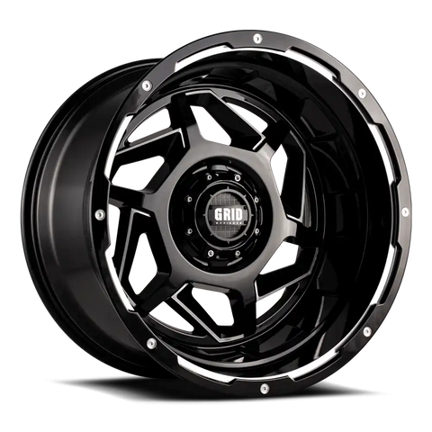 GRID WHEELS D29635M187 14 20X9.0 6X135 -12 87.1 M