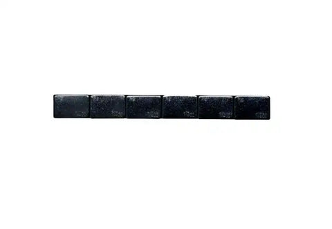 1/2OZ BLACK WHL WEIGHTS 48 STRIPS