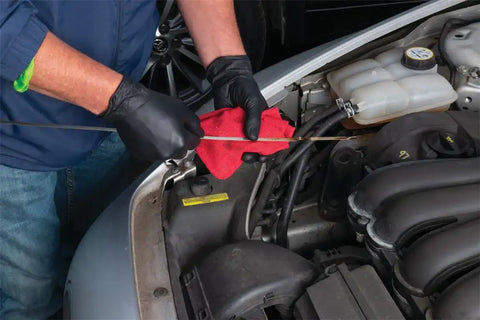 BLK NITRILE GLOVES 100 LG