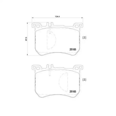 DISC BRAKE PAD SET