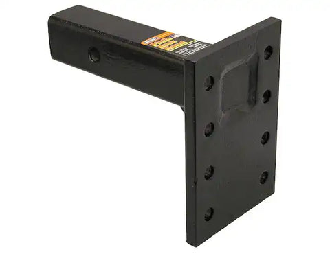 Buyers Products PM87 Pintle Hook Mounting Plate 2 Inch Hitch Receiver Mount 14000 P