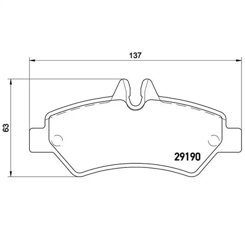 DISC BRAKE PAD SET