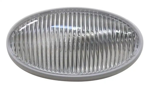OVAL PORCHLIGHT WHT NS
