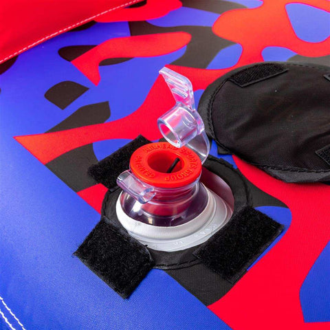 Airhead AHSG-1001 Towable Tube Slider Rectangle Shape 1 Rider Blue/ Red Nylon