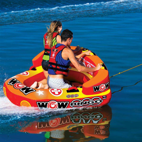 World of Watersports 14-1060 Towable Tube Multi-Color
