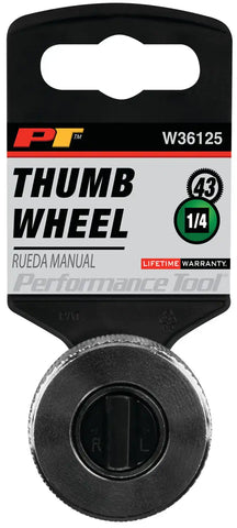PERFORM TOOL W36125 RATCHET-THUMB WHEEL