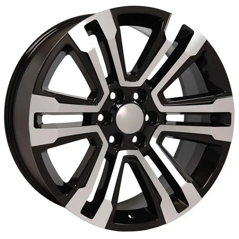 OE WHEELS CV44-22090-6550-24MB 22' REPLICA WHEEL CV44 FITS GMC YUK