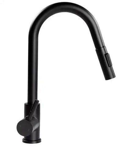 BULLET PULL-DOWN FAUCET-BLACK MATTE