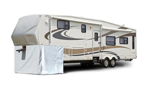 Adco 3502 Fifth Wheel Skirt 266 Inch Length x 64 Inch Height Polar White Laminated