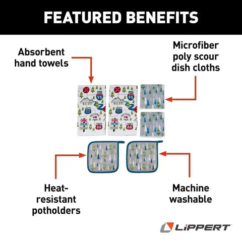 LIPPERT 6 PC KITCHEN SET