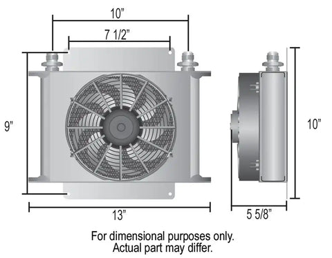 OIL COOLER/FAN COMBO