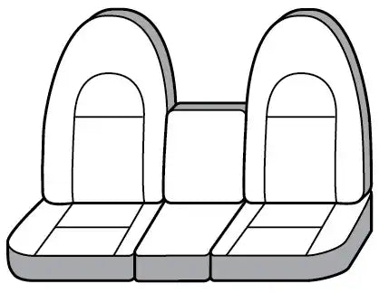 COVERCRAFT SS3383PCGY SEAT SAVER FORD SD 08