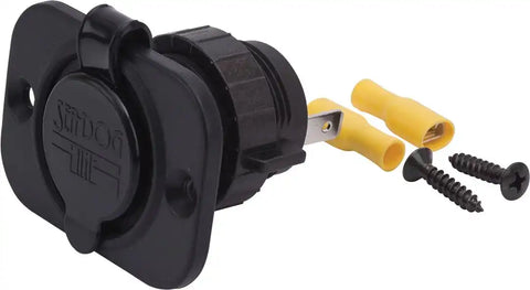 SEA DOG 426120-1 DELUXE POWER SOCKET W/SCREWS &