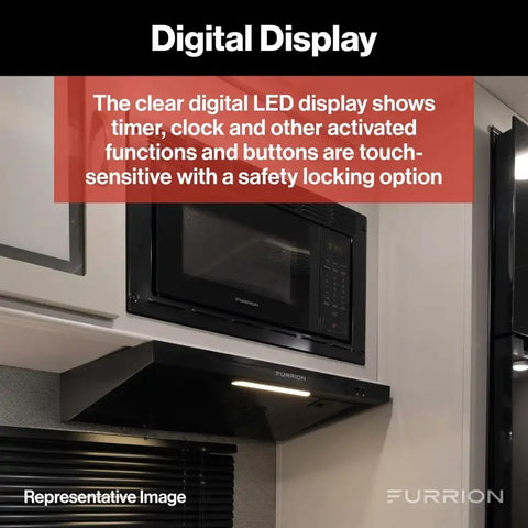 FURRION LLC FMCM15-BL-A 1.5CF OTR CONVECTION MICROWAVE OVEN