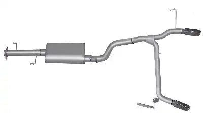 Gibson Performance Exhaust 618808 Cat-Back Dual Split System Stainless