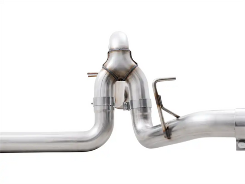 AWE 3015-33119 DUAL SPLT REAR FORD F150 5' CHROME