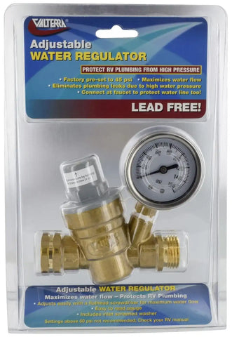 WTR. REG. ADJ. L.F. BRASS
