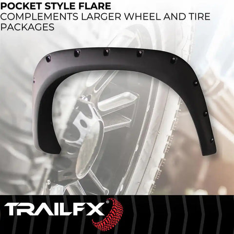 TRAILFX TFD3001S POCKET STYLE FLARE SMOOTH SET OF 4