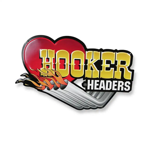 HOOKER 10145HKR HOOKER METAL EMBOSED SIGN