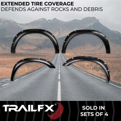 TRAILFX TFD3006S POCKET STYLE FLARE SMOOTH SET OF 4