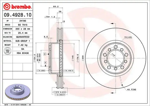 DISC BRAKE ROTOR