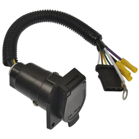 POLLAK 4WF-600V 4 WAY FLAT TO 7-BLADE RV ADAPTER WI