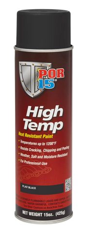 HIGH TEMP FLAT BLACK - AEROSOL