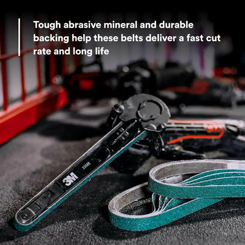 3M  GREEN CORPS  ABRASIVE FILE BELT