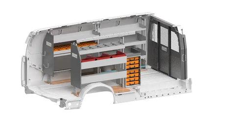 ROLACASE RSLLRGE- CH155 VAN SHELVING GENERAL BIN PACKAGE