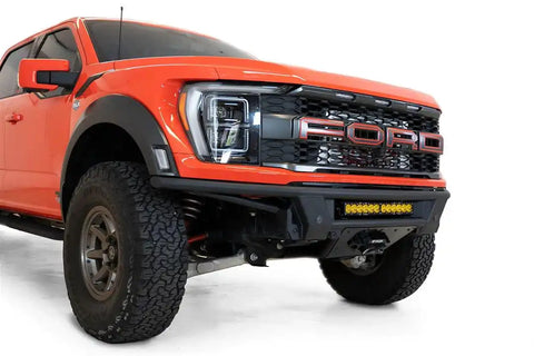 Addictive Desert Designs AC2101401NA - Ford Raptor 2022 Up Pro Bolt-On Winch Kit in Hammer Black