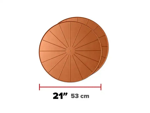WEATHERTECH 8A21CST2PKTC TERRACOTA 21 ROUND COASTERS -