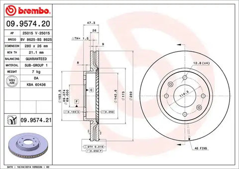 DISC BRAKE ROTOR