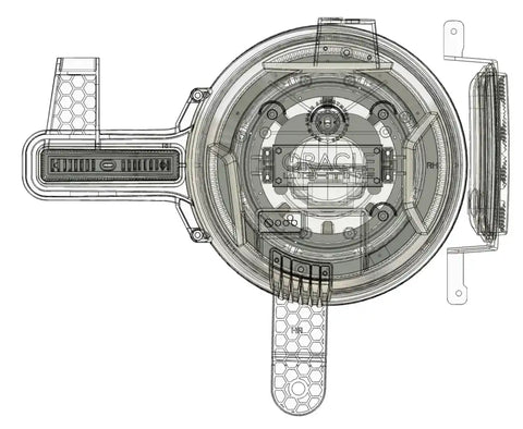 ORACLE LIGHT 5886-023 OCULUS PRJCT HDLGHT SWB BRONCO 21