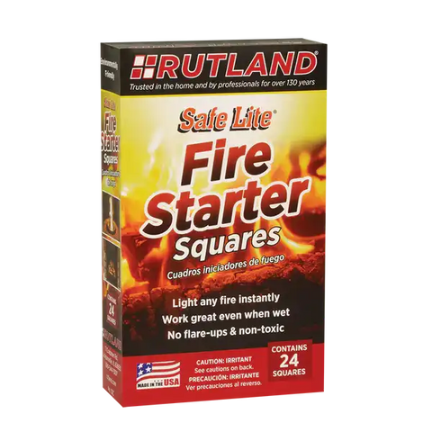 RUTLAND 50C FIRE STARTER SQUARES