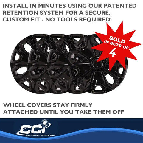 Coast To IWC51216BLK Wheel Cover