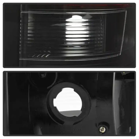 Spyder Automotive 5084088 Tail Light Assembly Version 3 LED Clear Lens/ Red Reflec