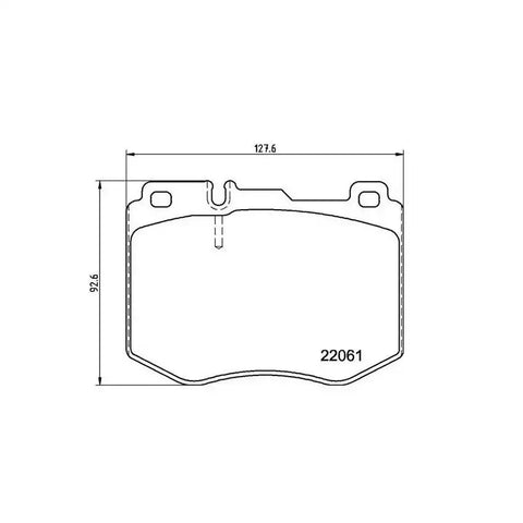DISC BRAKE PAD SET